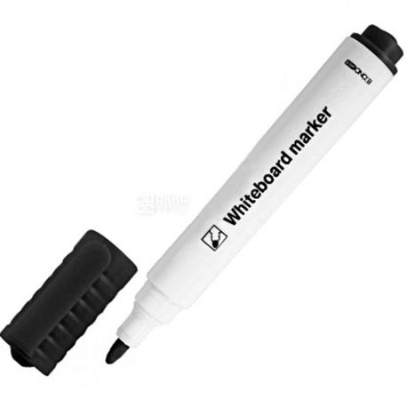 Economix, Whiteboard marker, Black, 2-4 mm