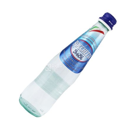 Rocchetta Brio Blu, 0,5 л, Рочетта Брио Блю, Вода минеральная газированная, стекло