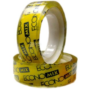 Скотч канцелярський прозорий,12 мм х 10 м, ТМ Economix
