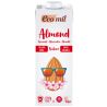 Ecomil, Almond milk, 1 л, Екоміл, Рослинний напій, Мигдаль, без цукру
