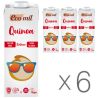 Ecomil, Quinoa, 1 л, Екоміл, Рослинний напій з кіноа і сиропом агави, без цукру, Упаковка 6 шт.