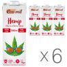 Ecomil, Hemp, 1 L, Ekomil, Herbal drink, Cannabis without sugar, Pack of 6 pcs.