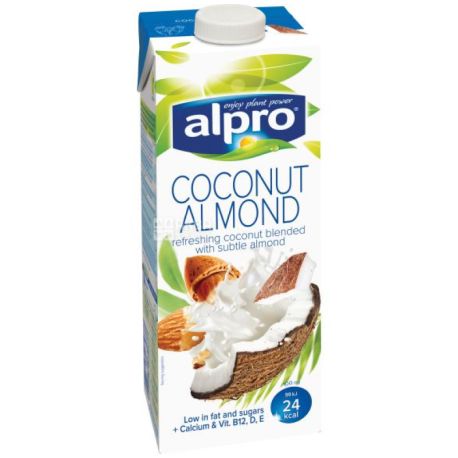 Alpro Coconut and Almond, Almond Coconut Milk, 1 L