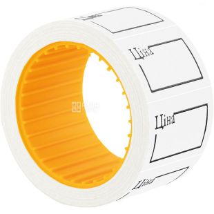 Economix, Ценник ленточный белый Экономикс, 30 х 20 мм, 200 шт.