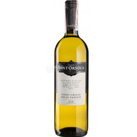 Sant'orsola, Pinot Grigio del Veneto, Вино біле сухе, 0,75 л