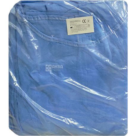 Medicom, 5 pcs, Surgical gown with cuffs, XL