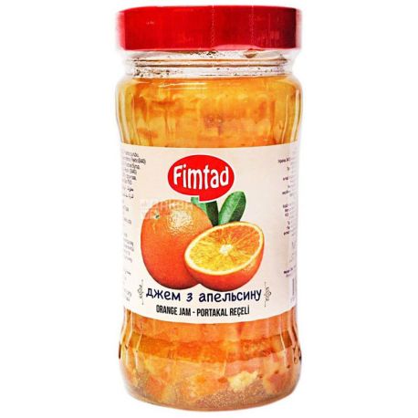 Fimtad, Джем апельсиновий, 380 г