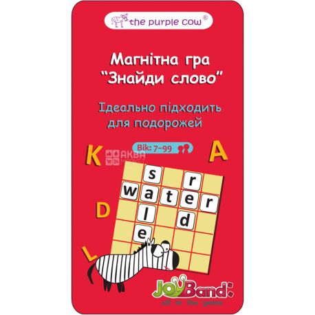  JoyBand, Magnetic board game, Magic words, for children from 7 years old