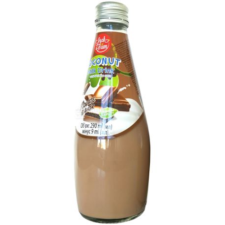 Luck Siam, 0,29 л, Лак Саєм, Напій кокосове молоко, зі смаком шоколаду
