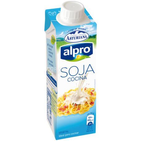 Alpro, 250 ml, Cream, vegetable, soya