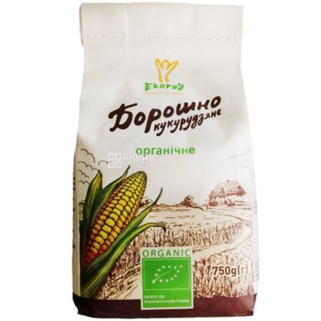 Ecorod, 750 g, Organic corn flour