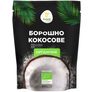 Экород, 200 г, Мука кокосовая, органическая