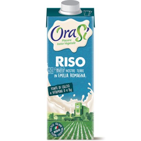 OraSi, Riso, 1л, ОраСи, Рисовый напиток, с витаминами и кальцием