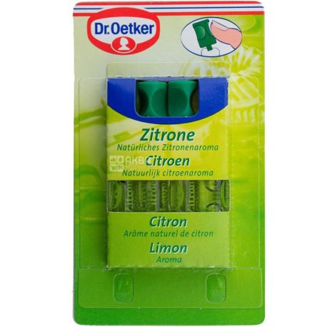 Dr.Oetker, 4x2 ml, Lemon Flavor