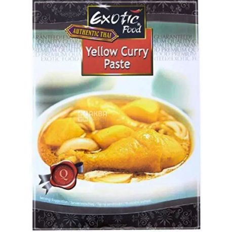 Exotic Food, 50 г, Екзотик Фуд, Паста Каррі жовта