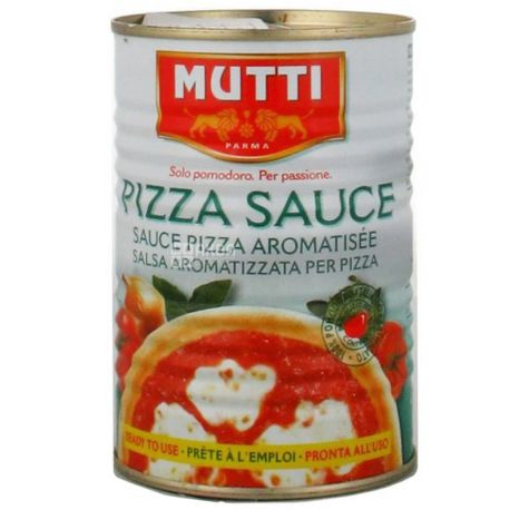 Mutti, Pizza Sauce, 400 г, Соус томатний для піци 