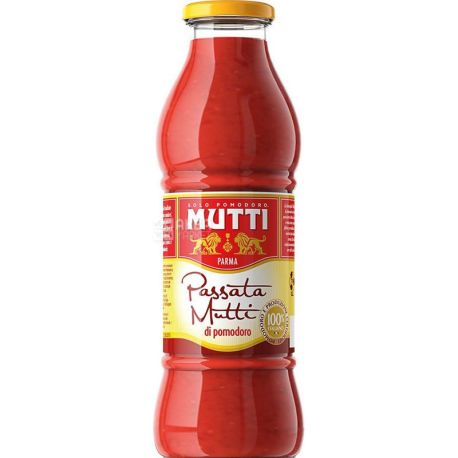 Mutti, 700 г, Пюре томатне