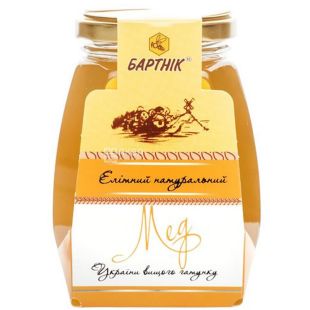 Бартник, 500 г, Мед элитный монофлорный, стекло