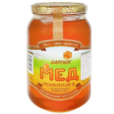 Bartnik, 1200 g, Natural forbs honey