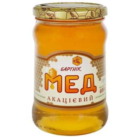 Бартнік, 400 г, Мед акацієвий, скло