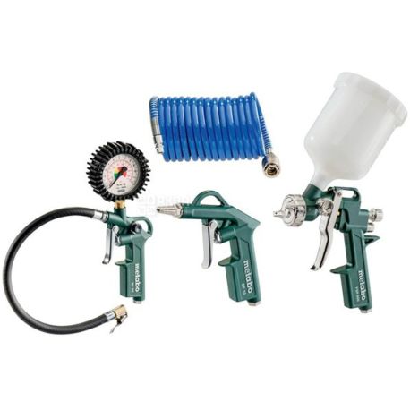 Metabo LPZ 4 Set, Набор пневматического инструмента, 4 предмета