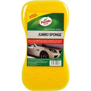 Turtle Wax, 1 шт., Губка Джамбо, автомобильная, желтая, 22x11x6,5 см