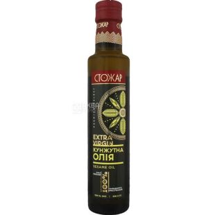Стожар, 0,25 л, Масло кунжутное, холодного прессования