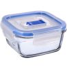 Luminarc, Pure Box Active, 380 мл, Контейнер для харчових продуктів, скляний, з кришкою