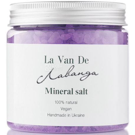 La Van De, 200 g, Lavender bath salt