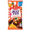 Корона, 160 г, Шоколад молочний Max Fan, з фруктами, карамеллю та рисовими кульками