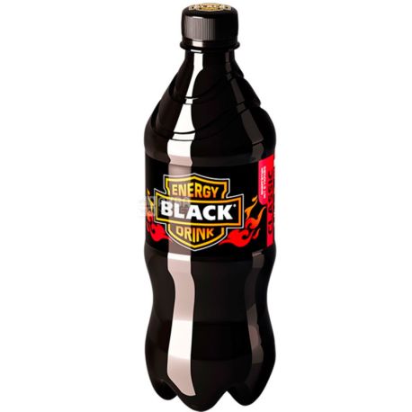 Black Energy Drink, 0,5 л, Блэк Энерджи Дринк, Напиток энергетический безалкогольный 