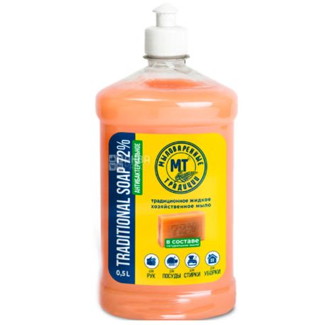 Mylovarni tradezhii, 500 ml, Traditional laundry liquid, 72%