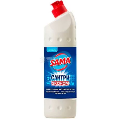Sama, Сантри-Эконом, 500 мл, Универсальное чистящее средство, Свежесть