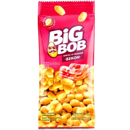 Big Bob, 70 г, Арахіс смажений зі смаком бекону