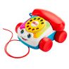 Fisher Price, Игрушка-каталка, Веселый телефон, для детей от 12 месяцев