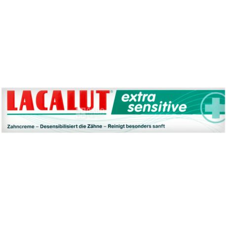 Lacalut, 75 мл, Зубна паста, Extra Sensitive