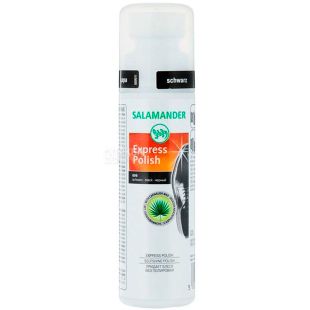 Salamander, Express Polish, 75 мл, Лосьон для обуви, черный 