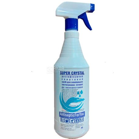 Super crystal, 1 L, Hand and Surface Antiseptic