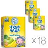 Чудо Чадо, Упаковка 18 шт. х 0,2л, Сок для детей с 6 месяцев Банан-яблоко с мякотью