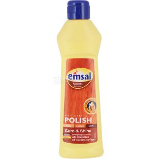Emsal, Care and Shine, 250 м, Поліроль для чистки та догляду за меблями з антистатиком