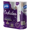 Grite Orchidea, 2 рул., Бумажные полотенца Грите Орхидея, 3-х слойные, 11 м, 77 листов, 220х140 мм
