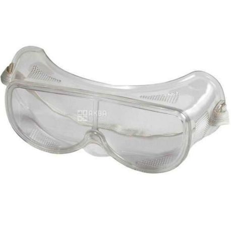 Intertool SP-0021, Очки защитные, с силиконовыми вставками