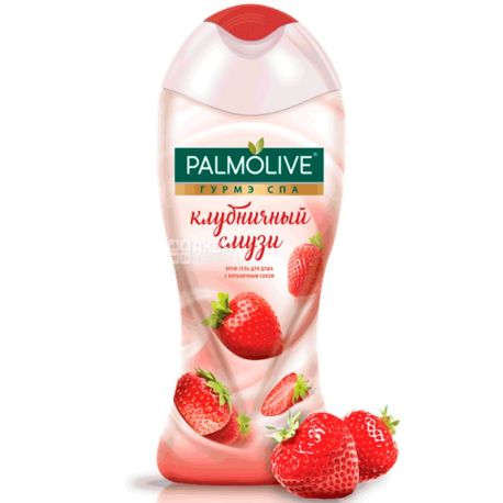 Palmolive, Gourmet Spa, 250 мл, Гель для душа, Клубничный смузи