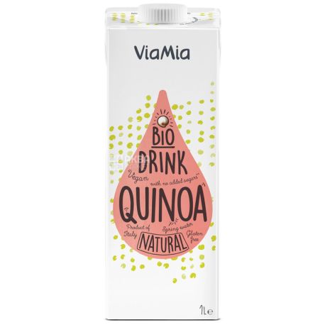 Via Mia, Organic Quinoa Drink, 1 L