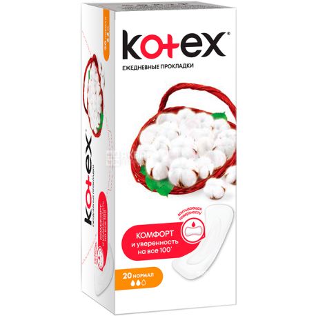 Kotex, 20 pcs., Pads, normal daily