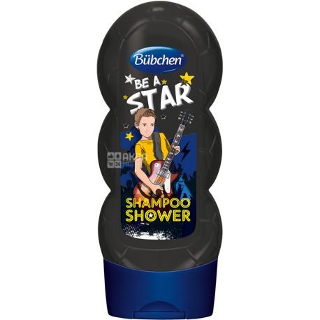 Bubchen, Be A Star, 230 ml, Shampoo & Shower Gel