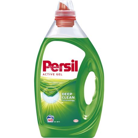 Persil, Color active gel, 2 л, Гель для прання білого, 40 прань