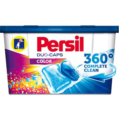 Persil, Duo-Caps Color, 14 шт., Капсули для прання
