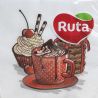 Ruta, 20 pcs., Paper napkins, The holiday is approaching, 33x33 cm