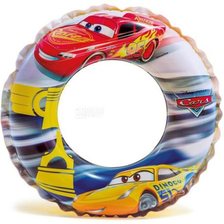 Cars, Swimming circle, Cars, assortment, 51 cm